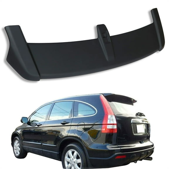 SEBLAFF Rear Roof Top Spoiler Replacement for 2007-2011 Honda CRV CR-V Factory Style Unpainted ABS Matte Black