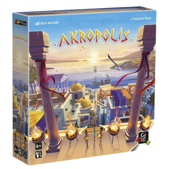 Juego de mesa GIGAMIC Akropolis Strategy para adolescentes y adultos