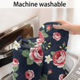 thumbnail image 5 of Pioneer Flower Floral Print Pattern Bathroom Rugs Mat, Non Slip Microfiber Bathroom Rug with Rubber Backing, Soft Mats for Bathroom Floor Tub Shower, 24"x60", 5 of 5