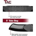 thumbnail image 5 of TAC Side Steps Running Boards Fit 2019-2022 Chevy Silverado/Gmc Sierra 1500|20-22 Silverado/Sierra 2500/3500 Crew Cab, 5 of 7
