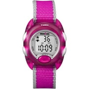 IronKids Translucent Pink Watch, Nylon Slip-Thru Strap