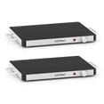 thumbnail image 1 of Costway 2PCS 16" x 12" Electric Warming Tray Tempered Glass Food Warmer with Anti-Scalding Handles, 1 of 10