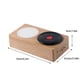 thumbnail image 3 of ¡Ofertas Limitadas!, Altavoz Bluetooth Woodgrain 5.0 Tocadiscos retro de vinilo atómico Tarjeta giratoria AUX insertable El diseño de doble propósito es un altavoz y una luz de noche Akmoler, 3 of 9