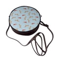 thumbnail image 4 of Lsque Dachshund Dog Pattern Shoulder Bag – Microfiber Leather Crossbody with Detachable Strap & Handle Ring, Waterproof & Durable, Elegant Everyday Carry, 4 of 5