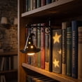 thumbnail image 4 of Wizard Hat LED Book Light Set, 2 Piece 9.06 x 9.84 In Halloween Night Lights for Reading Nook Window Party Bedside and Shelf Decor, 4 of 5