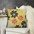 thumbnail image 2 of YINGXI  Summer Pillow Covers Watercolor Daisy Throw Pillow Case Hello Sunshine Bloom Summer Yellow Decorative Cushion Cover for Indoor Outdoor Home Bed Sofa 18x18in, 2 of 5