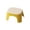 Yellow, variant on Plastic Step Stool for Adults and Kids, 300 Lbs Capacity Non Slip Bathroom Stool, Stackable Shoe Changing Stool for Living Room, Space Saving Kitchen Step Stool, Gray