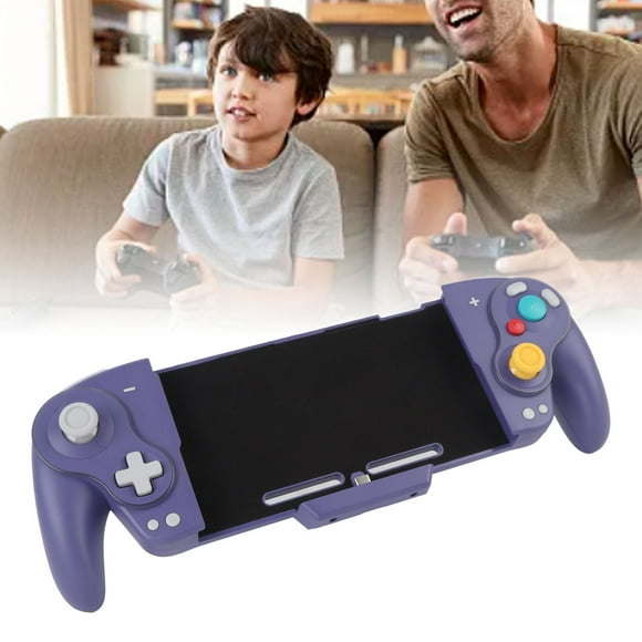 Joypad une Pièce Joypad Touches Mécaniques Manette Joypad Sans Fil avec Lumières RVB Programmation par Vibration Réglable pour Switch
