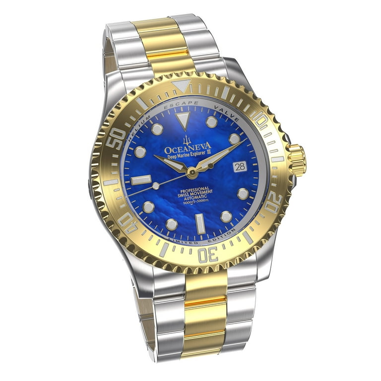 Deep blue shop 3000m diver watch