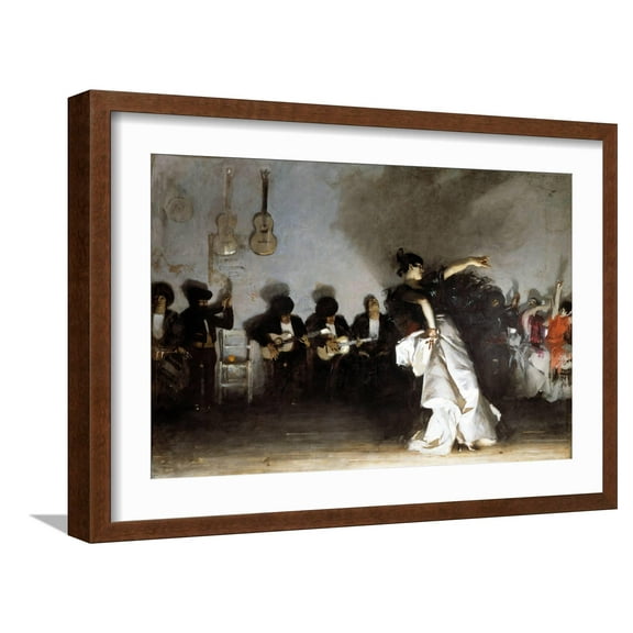 El Jaleo, 1882 Framed Giclee Print by John Singer Sargent, 18" x 12", Sold by Art.com
