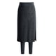 thumbnail image 1 of Pantalones tipo falda con leggings gruesos y afelpados para mujer: ropa informal cálida para el invierno, tallas L-XXXXL con detalles de cintura/cadera/longitud; lavables a mano y a máquina, 1 of 4