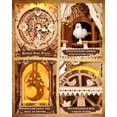 thumbnail image 4 of Puzzle de madera 3D ROKR, reloj de madera modelo 435 piezas, 4 of 7