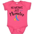 thumbnail image 3 of Inktastic No Mistakes, Just Miracles Down Syndrome Awareness Boys or Girls Baby Bodysuit, 3 of 5