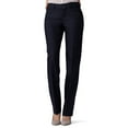 thumbnail image 2 of Lee Women’s Secretly Shapes Regular Fit Straight Leg Pants Expresso Size 14S NWT, 2 of 6