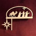 thumbnail image 1 of Teissuly Door Frame Corner Decorations - Sturdy Wooden Nativity Door Toppers,Multifunctional Christmas Door Sign Wall Sculpture Reusable Wooden Nativity Door Topper For Teissuly WER202312133977, 1 of 1