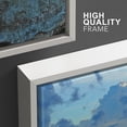 thumbnail image 4 of wall26 - 3 Piece Framed Canvas Wall Art - Sunset with Rock, Okinawa, Manzamo - Modern Home Art Stretched and Framed Canvas Ready to Hang - 24"x36"x3 White, 4 of 5