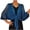 Blue, variant on Women's Summer Cardigans for Women Crochet Knit 3/4 Sleeve Open Front Tie Kimonos Boho Tops Hollow out Beach Vacation Coverups Black