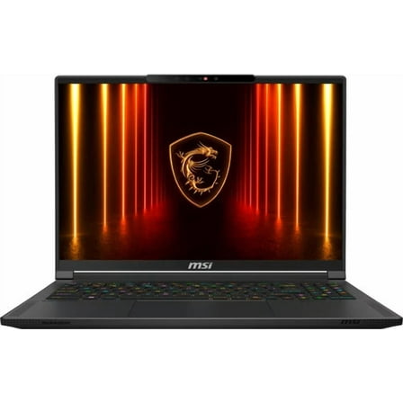 MSI Stealth A16 AI  16" Gaming Laptop, AMD Ryzen AI 9 365, NVIDIA GeForce RTX 5080 16 GB, 1TB SSD, Windows 11 Home, Stealth A16 AI  A3HWIG-073US