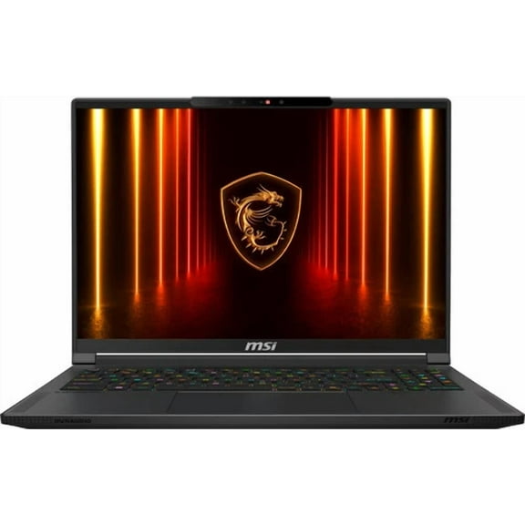 MSI Stealth A16 AI  16" Gaming Laptop, AMD Ryzen AI 9 365, NVIDIA GeForce RTX 5080 16 GB, 1TB SSD, Windows 11 Home, Stealth A16 AI  A3HWIG-073US