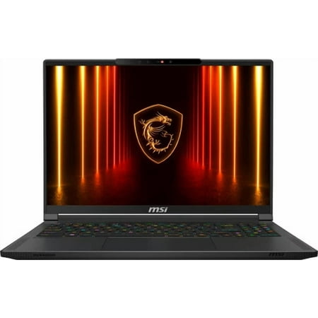 MSI Stealth A16 AI+ 16" Gaming Laptop, AMD Ryzen AI 9 365, 32GB RAM, NVIDIA GeForce RTX 5080 16 GB, 1TB SSD, Windows 11 Home, Stealth A16 AI+ A3HWIG-073US