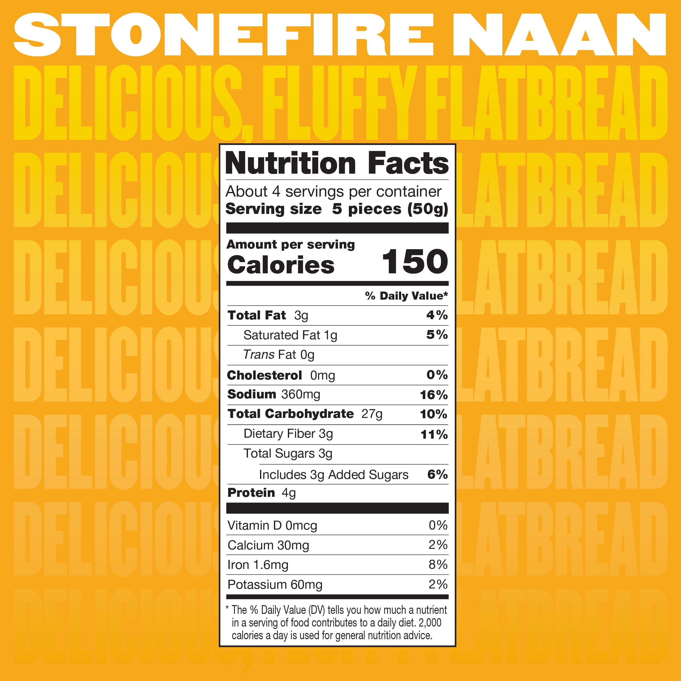 Stonefire® Original Naan Dippers®, 7.05 oz, Fresh Mini Flatbread Snacks