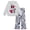 Minnie Grey Pink Black, variant on Disney Minnie Mouse Toddler Girls' 2-Piece Fleece Hoodie and Leggings Set Red Grey