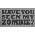 thumbnail image 2 of Old Glory Mens Have You Seen My Zombie Flip Up Short Sleeve Graphic T Shirt, 2 of 6