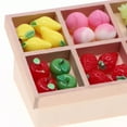 thumbnail image 4 of Market Supermarket Stall Shelf Fruit Shelf Model Decorations Pretend Playset, 4 of 8