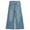 LightBlue-2610, variant on KIDSCOOL SPACE Girls Flare Jeans,Little Big Girl High Stretch Wide Leg Denim Pants,LightBlue,6-7 Years