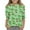 15### Green, variant on St Patrick's Day Shirts for Girls Shamrock Clover 3/4 Sleeve Shirt Loose Fit Irish Graphic Tees Tops St Patrick's Day Summer Casual Clothes,Light Blue 6-7 Years