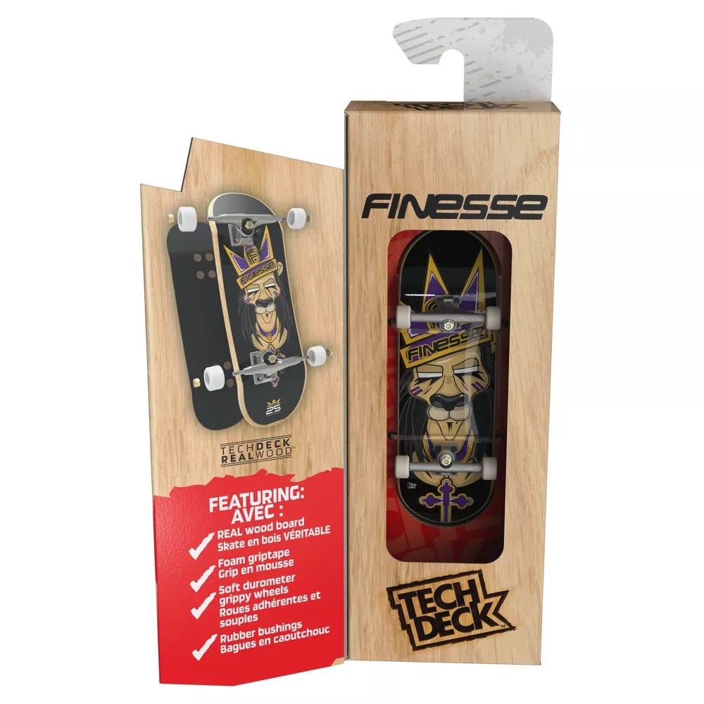 Tech Deck Finesse Skateboards Performance Series Fingerboard