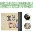 thumbnail image 4 of Easter Door Mat 30 X 17 Inch Spring Summer Bunny Decor Doormat Non-Slip Indoor Outdoor Door Mat Ideal for Easter Decor, 4 of 6
