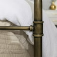 thumbnail image 5 of Antiqua Metal Pipe King Size Bed in Bronze, 5 of 9