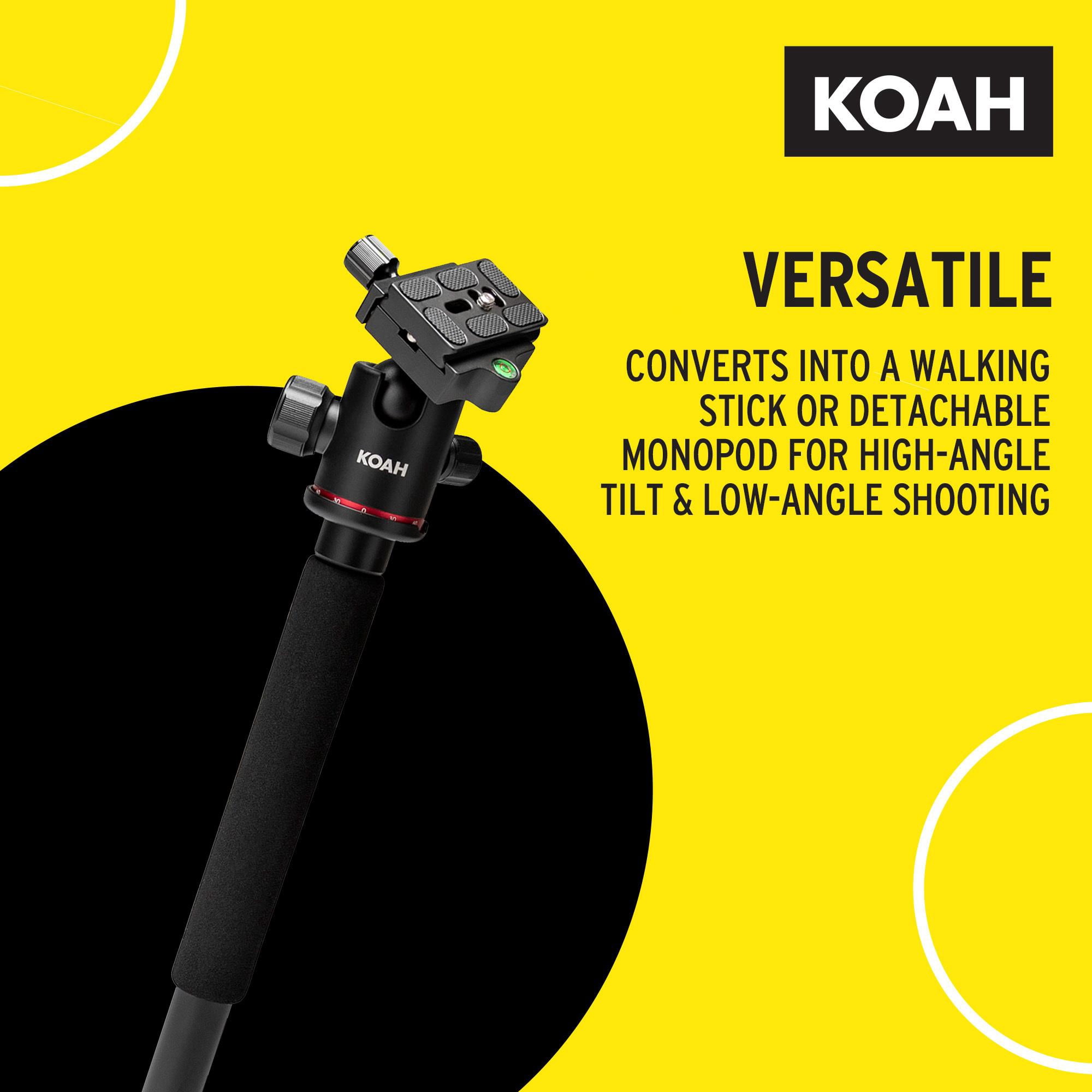 KOAH Perihelion Professional 5' Camera Tripod with 360-Degree Ball Head