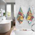 thumbnail image 5 of Coolnut Bathroom Towels 2 Pieces 16×28 inches, Cotton Bath Towel Water Absorbent Lightweight Quickdry Towels for Bathroom Ktichen Travel Gym, 5 of 6