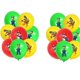 thumbnail image 4 of Suministros de decoración para fiestas temáticas de Mario, vajilla desechable, bandeja de papel, vaso de papel, bandera, globo, traje de cumpleaños | | Mantel con monedas de oro, 1 unidad, 4 of 5