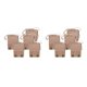 thumbnail image 3 of Matsuzay 5 Pieces Christmas Candies Box Wedding Cookies Party Storage Holder Case Year Packaging Biscuits Decoration Gifts New Type1 NO1, 3 of 6