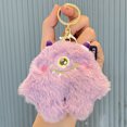 thumbnail image 3 of Llavero de peluche con forma de pequeño monstruo de un solo ojo, colgante para bolso, llavero de dibujos animados, regalo pequeño, 3 of 6