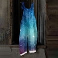 thumbnail image 5 of Iaqnaocc Jumpsuits For Women Plus Size Starry Sky Sleeveless Wide Leg Jumpers Casual Adjustable Strap Jumpsuits 2026 Trendy Holiday Overalls Turquoise 4XL, 5 of 5