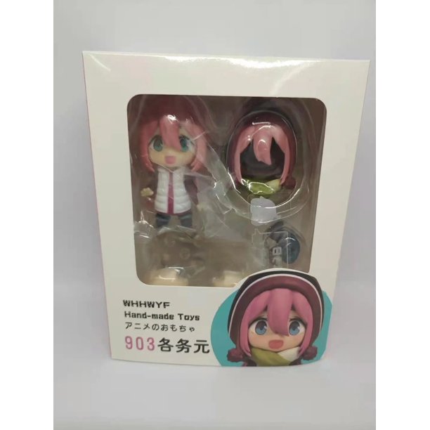 Figura DE ACCIÓN DE Yuru Camp de 12CM, modelo de colección de PVC de Inuyama Aoi Shima Rin, muñeco de regalo, n. ° 1097 Gong Bohan LED