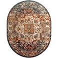 thumbnail image 3 of Unique Loom Isabella Collection Area Rug - Adjani (7' 10" x 10' Oval Multi/Beige), 3 of 9