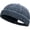 Navy blue, variant on Slccxzc Washed Cotton Brimless Hats for Men Vintage Docker Beanie Cap Rolled Cuff Skullcap