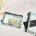 thumbnail image 3 of 2 Pack Flip Folders with Clear PVC Window Binder Pouches 3-Ring Binder Organizer for Office & Home Cute Otter Pattern, 3 of 6