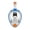 Blue, variant on Ocean Reef Aria Classic Full Face Snorkel Mask