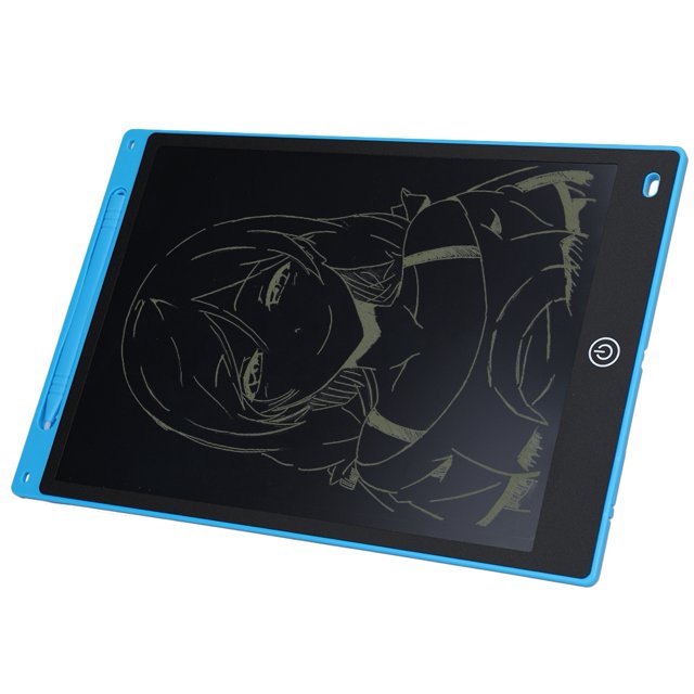 Daboolka Tableta de escritura LCD de 12 pulgadas Tablero electrónico de escritura y dibujo Doodle Pad (azul)