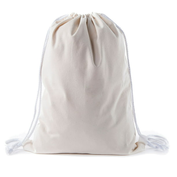 Mato & Hash - Multi-Purpose 100 % Cotton Canvas Drawstring Backpacks ...