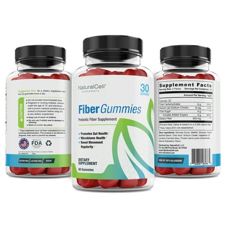 Fiber Gummies - Prebiotic Fiber Supplement