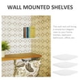thumbnail image 5 of WRISTBIQUE Floating Corner Shelves Wall Mounted Home Decor 3Pack, 5 of 10