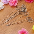 thumbnail image 4 of perfeclan 2xcarbon Steel Wire Assorted Shape Photo Clip Holders Round Shape 120x22mm , , 4 Pcs, 4 of 5