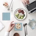 thumbnail image 1 of RYLABLUE Merry Christmas Set of 4 Coaster for Drinks, Absorbent Ceramic Stone Coasters Cup Mat with Cork Base for Home Kitchen Room Coffee Table Bar Decor, 1 of 4